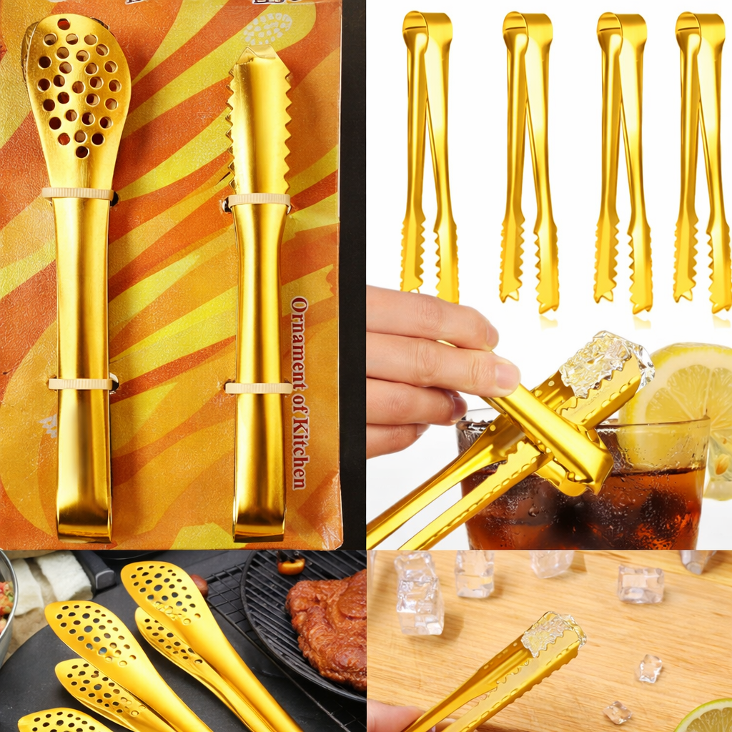 Stainless Steel Serving Tongs Pair of 2, Best Serving Tongs