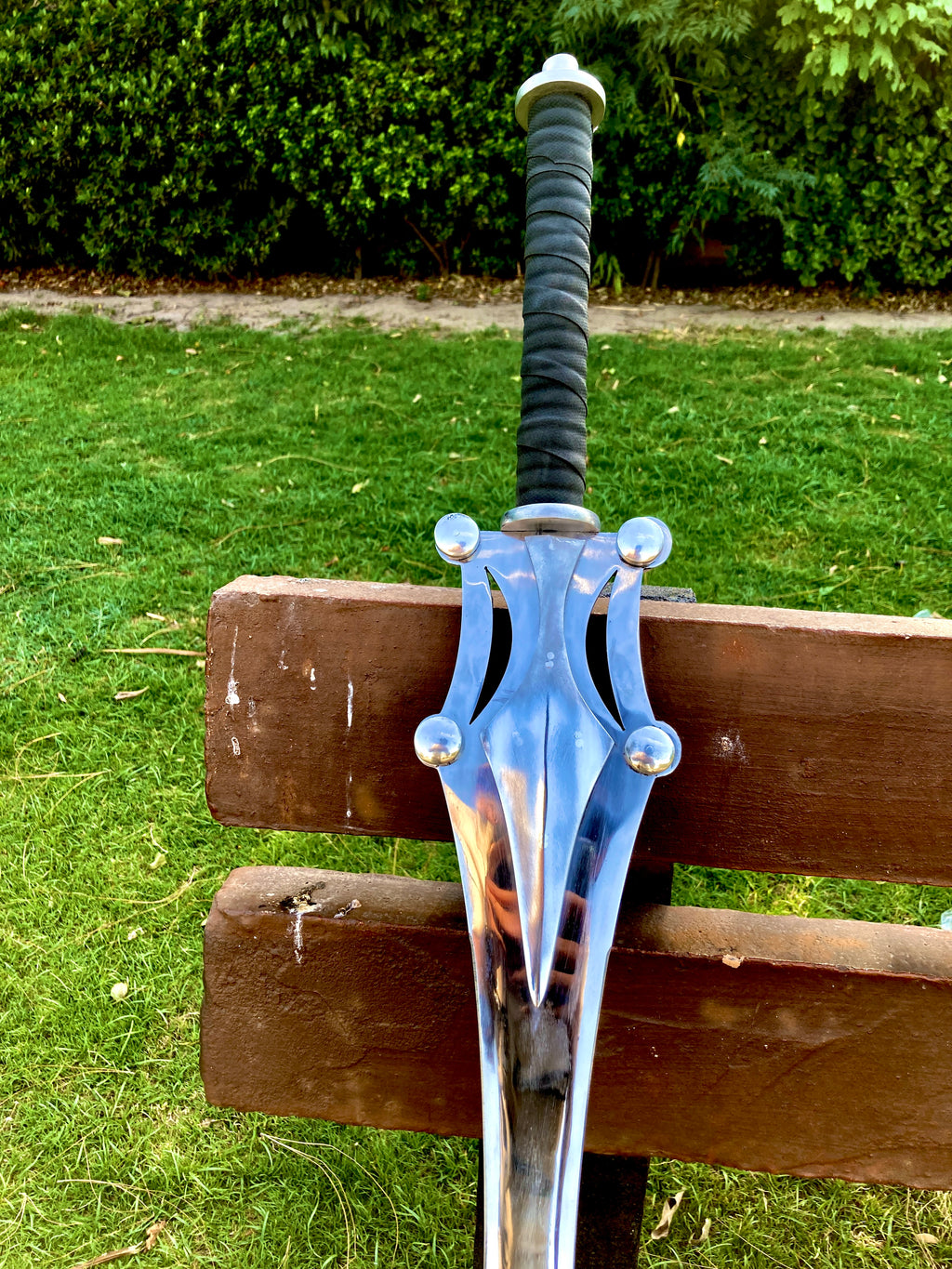 He-Man Power Sword Replica, Handmade Stainless Steel Cosplay Wall Hanging