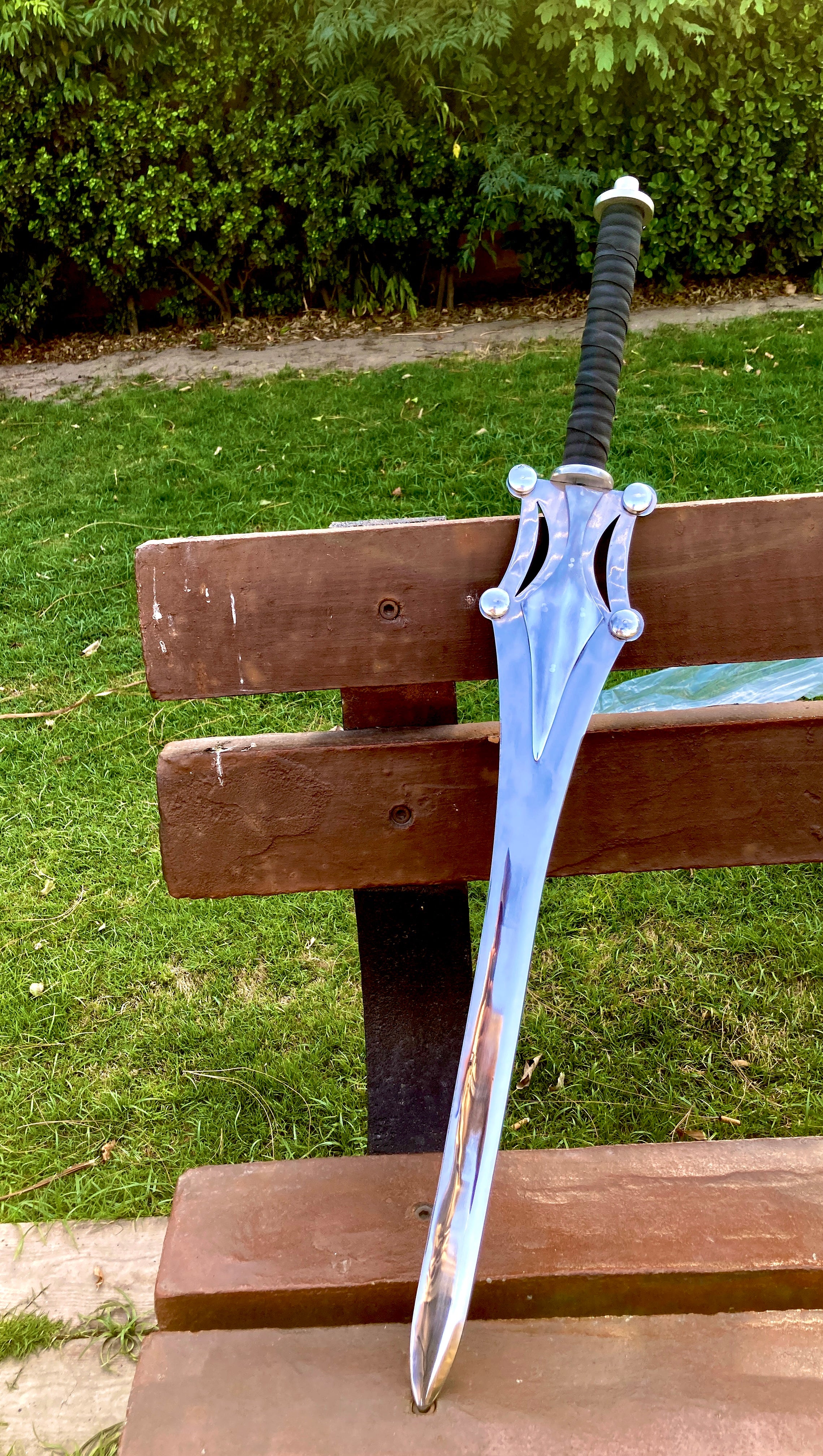 He-Man Power Sword Replica, Handmade Stainless Steel Cosplay Wall Hanging