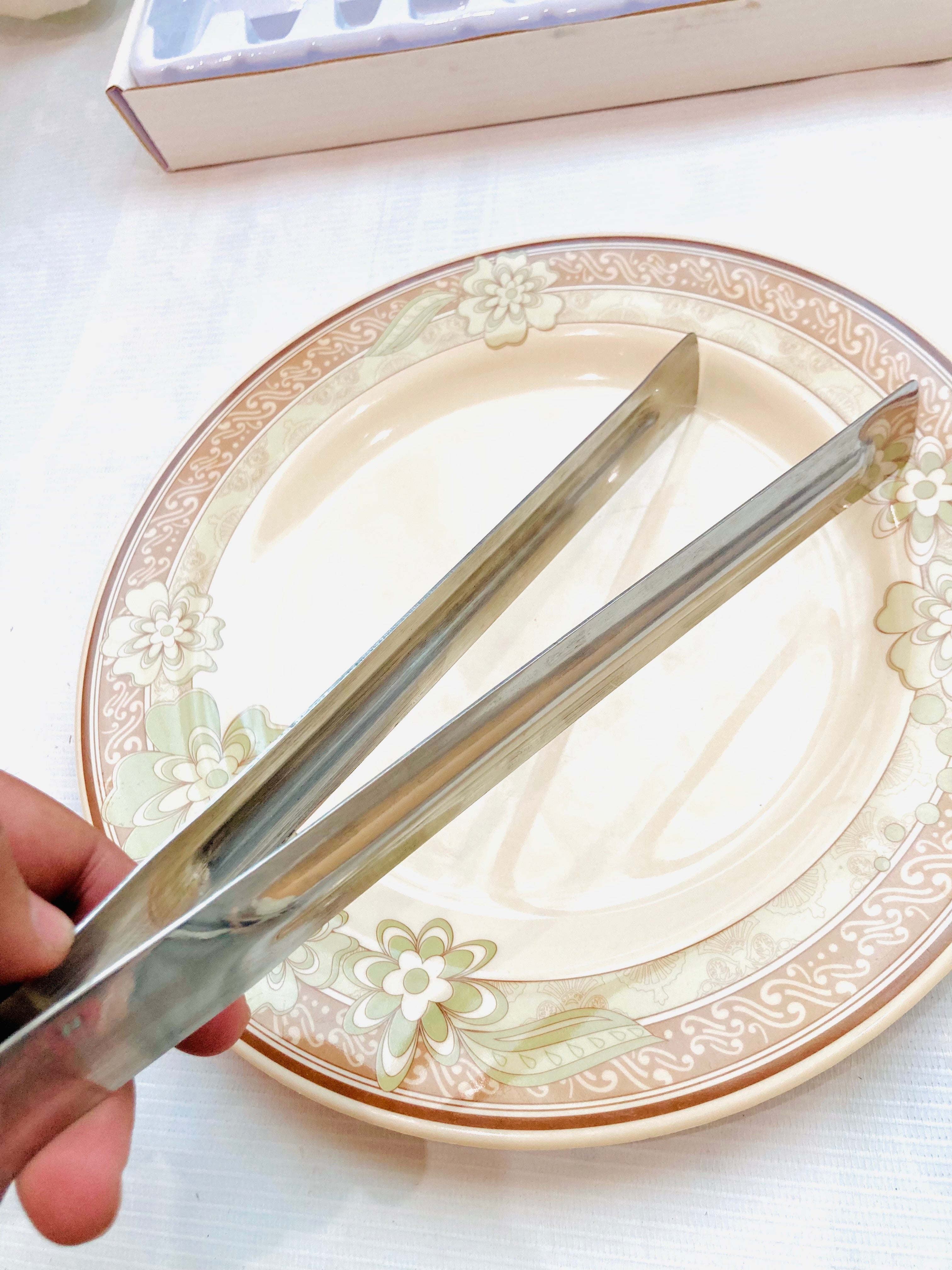 Stainless steel Tongs for Kitchen use Serving and Multipurpose