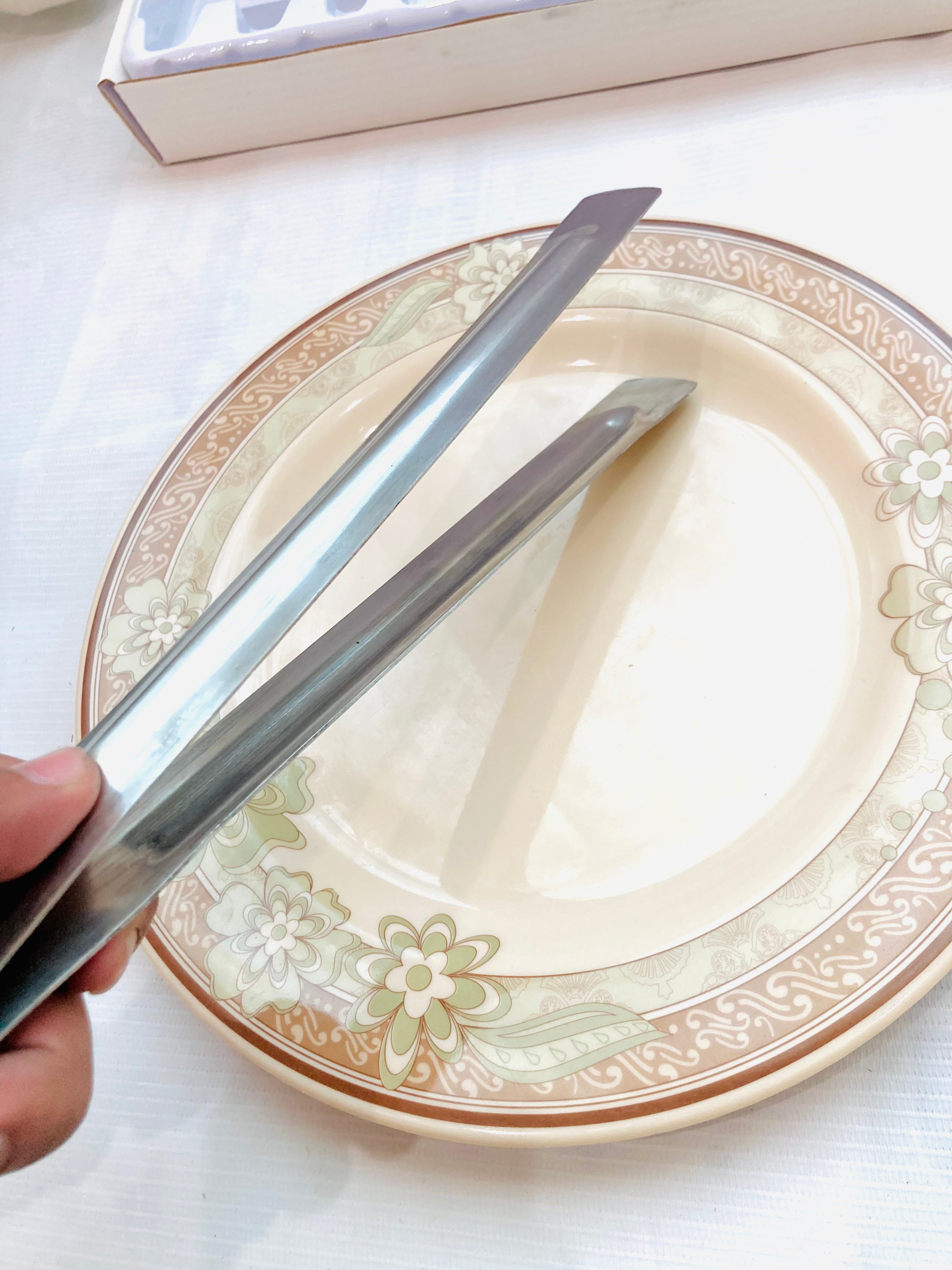 Stainless steel Tongs for Kitchen use Serving and Multipurpose
