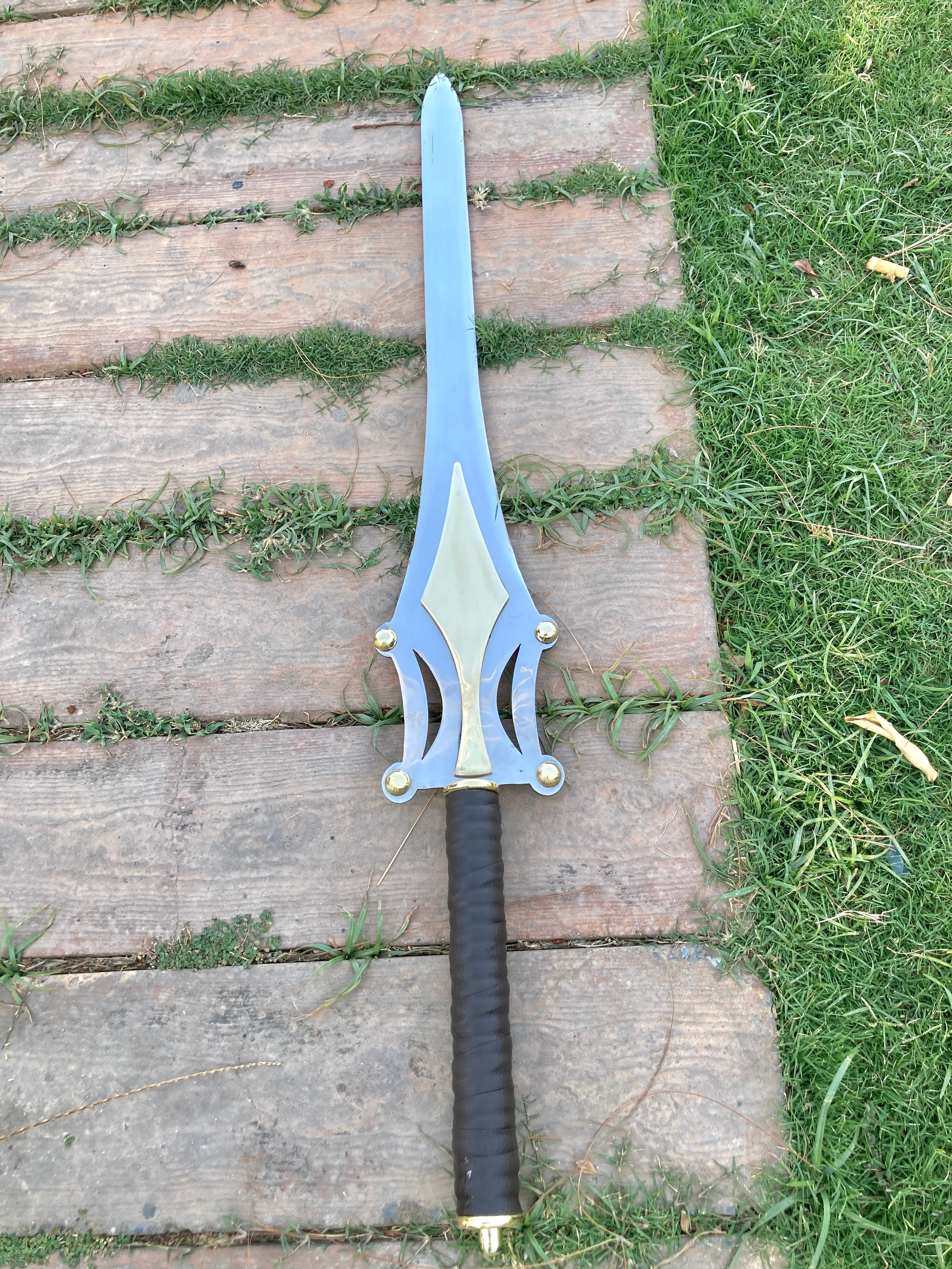 He-Man Power Sword Replica, Handmade Stainless Steel Cosplay Wall Hanging