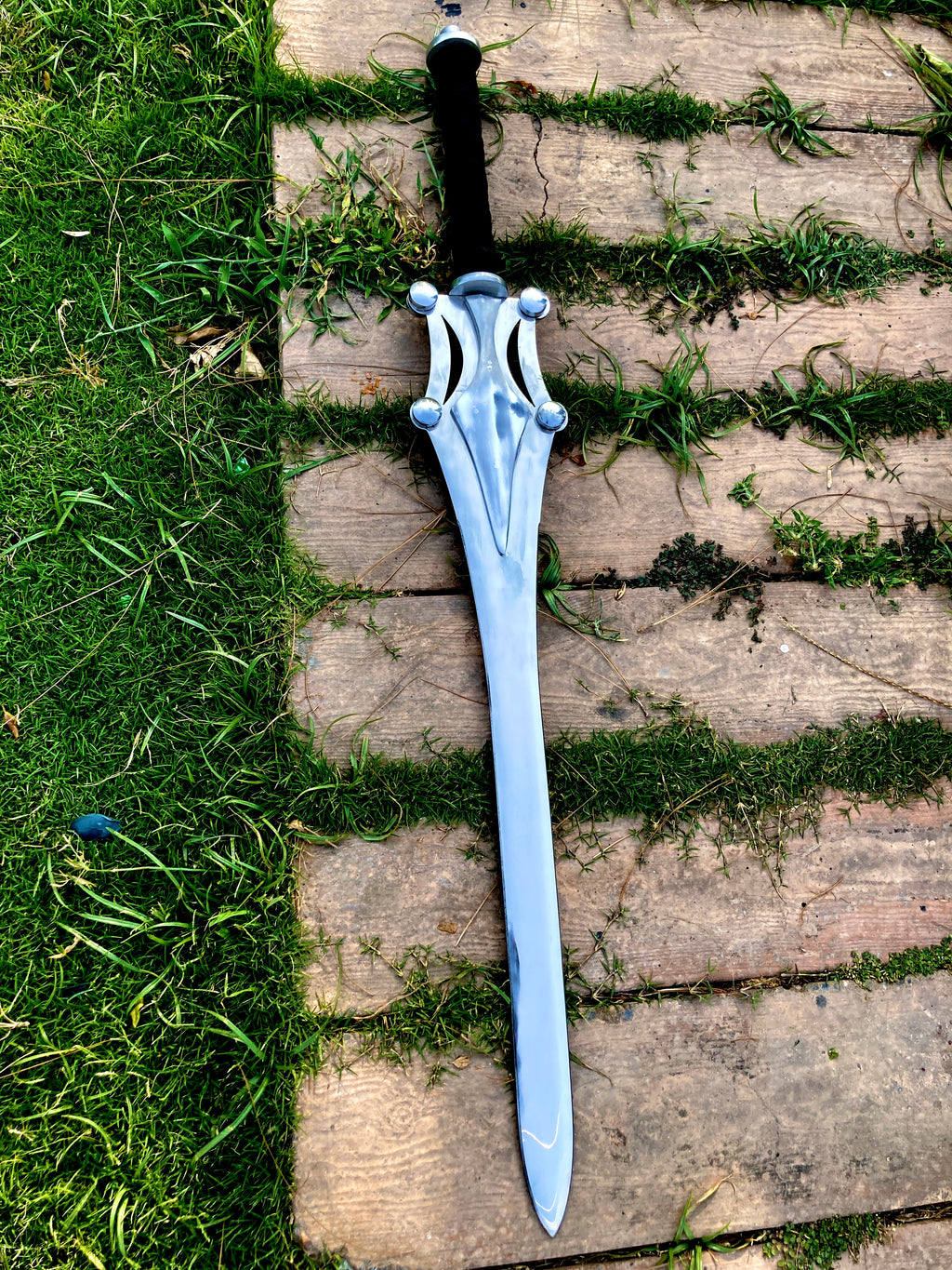 He-Man Power Sword Replica, Handmade Stainless Steel Cosplay Wall Hanging