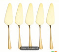 Stainless steel Golden Premium Cake lifter and Spatula can be used for multipurpose
