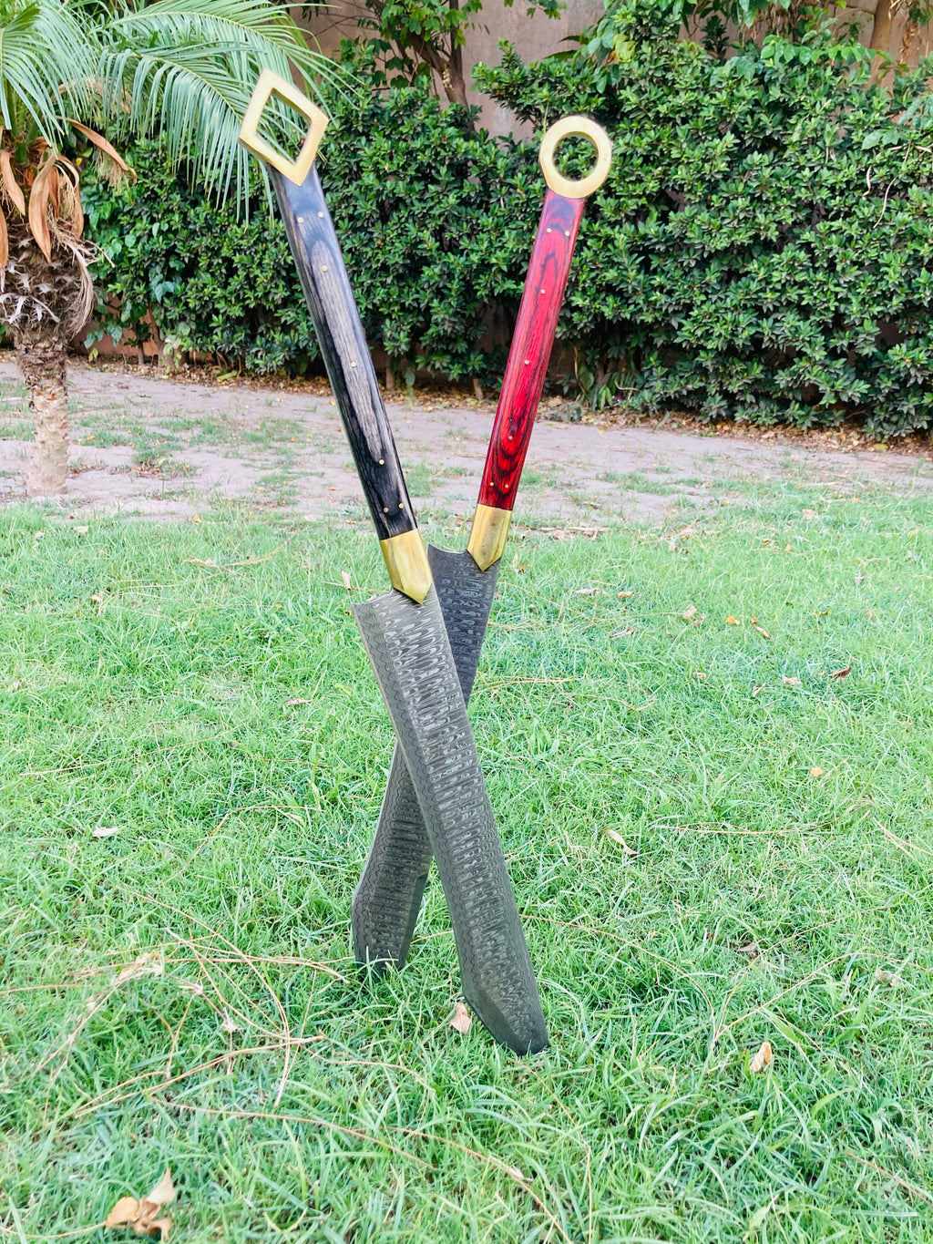 Handmade Damascus Sword  with Leather Sheath | Custom Forged Viking Sword | High Carbon Steel Fantasy Blade | Collector Gift | Medieval Decor best for gift wall hangings