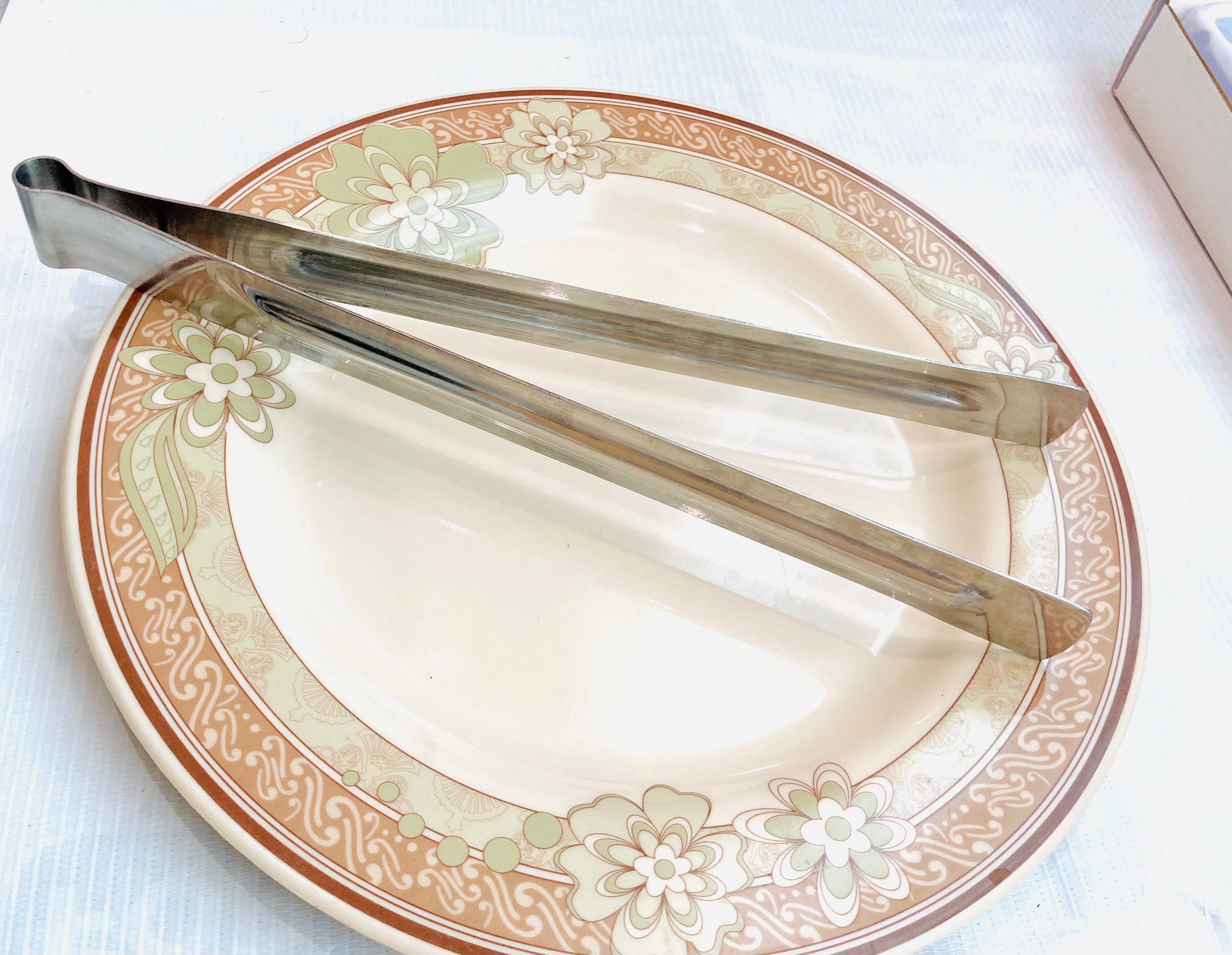 Stainless steel Tongs for Kitchen use Serving and Multipurpose